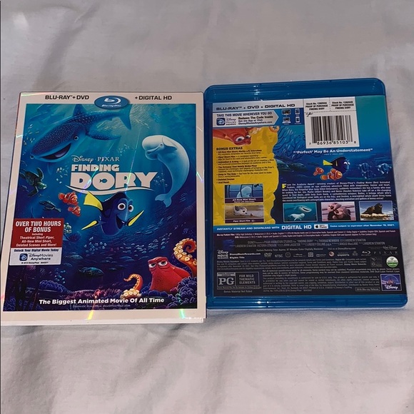 Disney Pixar Finding Dory Blu-Ray DVD - Picture 4 of 4